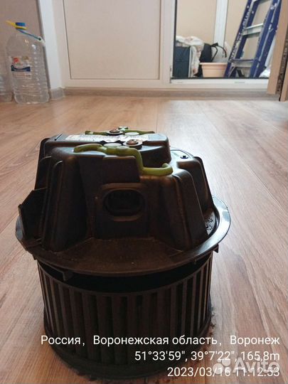 Моторчик печки Рено Логан