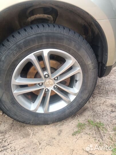 Mitsubishi Outlander 2.4 CVT, 2008, 210 000 км