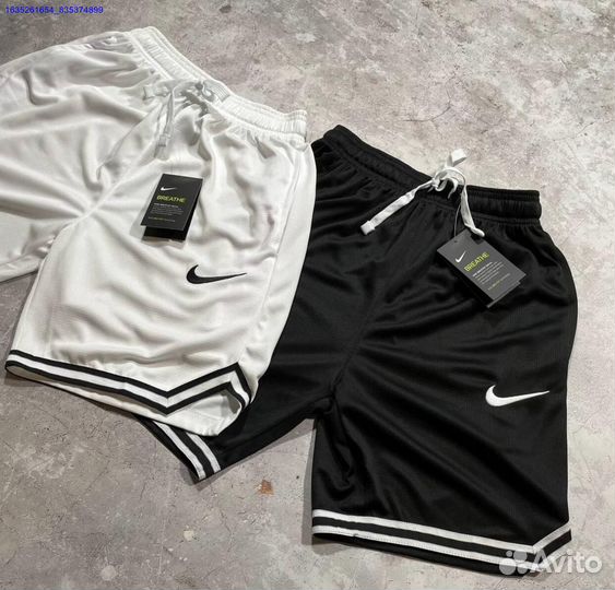 Шорты Nike черные/белые (Арт.56798)