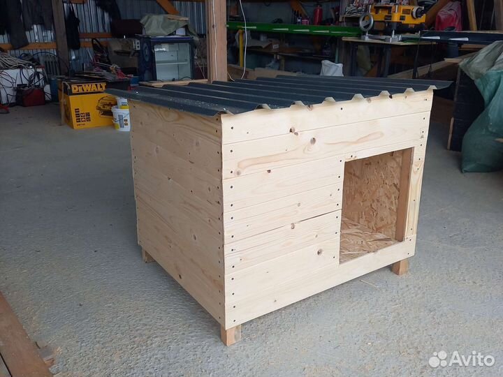 Будка для собаки утепленная