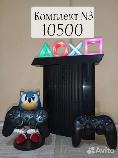 Sony Playstation 3 super slim 500gb прошитая