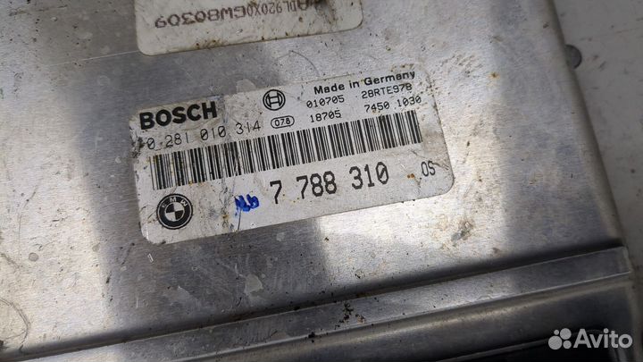 Блок управления двигателем BMW 5 E39, 2001