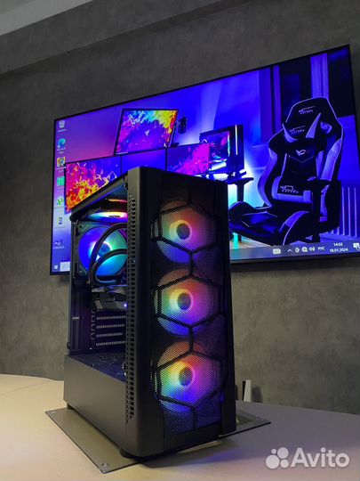 Игровой комп 12400f + RTX 4060(ti) комплект