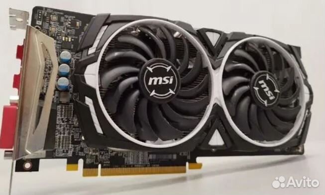 Видеокарта MSI Radeon RX 570 Armor 8G