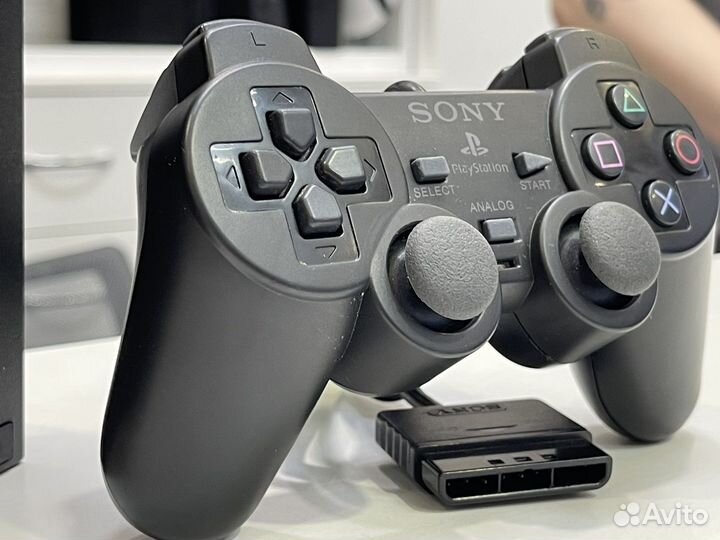 Sony PS2 Slim +карта и диск