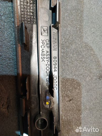 Накладка внутренней ручки Nissan Qashqai j10