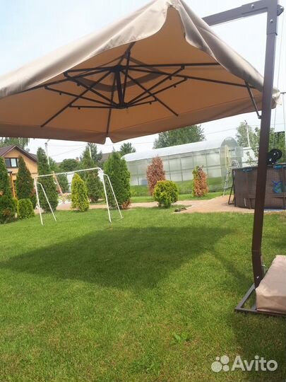 Зонт на боковой опоре 4х169