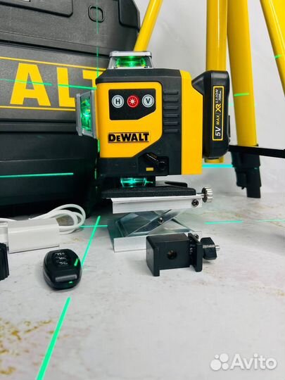 Лазерный уровень 4D нивелир 16 линий DeWalt