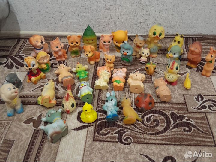 Резиновые игрушки СССР