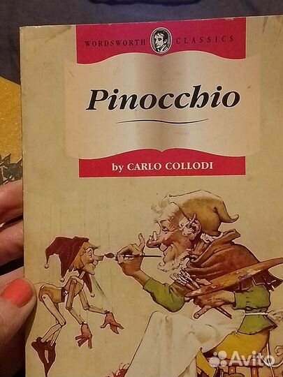 Книга pinokkio Пиноккио на англ языке