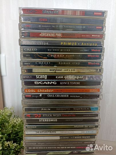 CD диски альтернатива, металл (ч1)