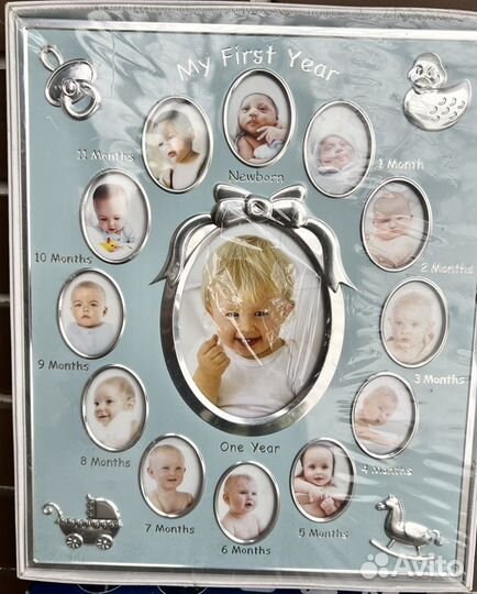 Фоторамка для фото новорожденных My first year