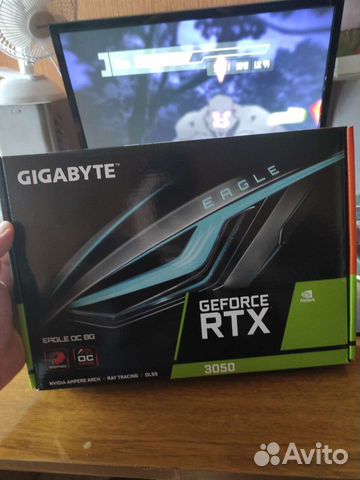 Видеокарта rtx 3050 8gb