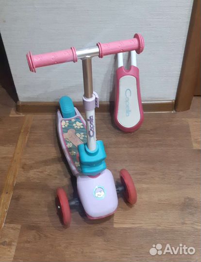 Самокат-беговел Capella Puppy со съёмным сиденьем