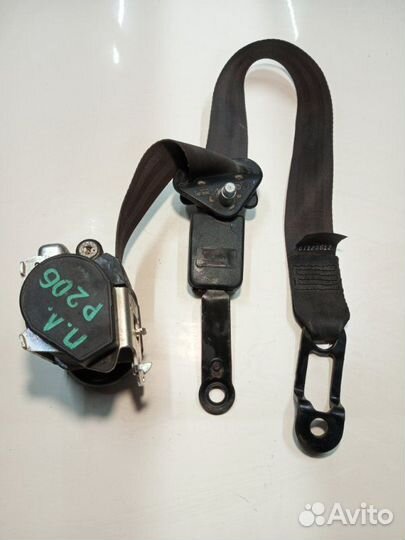 Ремень безопасности передний левый Peugeot 206