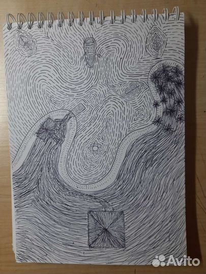 Рисунок в стиле графика на заказ