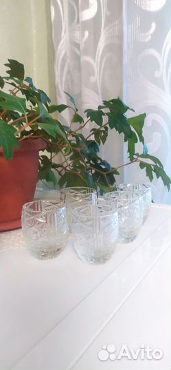 Стопки хрустальные СССР
