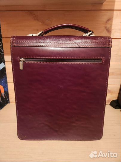 Мужской кожаный портфель новый оригинал