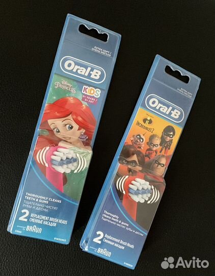 Сменные насадки Oral B детские