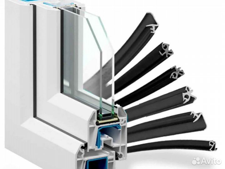 Ремонт окон, уплотнитель Q-Lon RAL36229