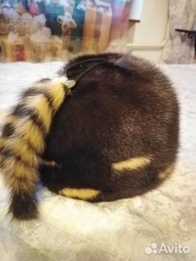 Шапка норковая женская