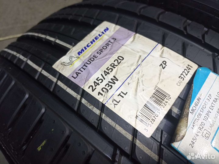 Michelin Latitude Sport 3 ZP 245/45 R20 103W