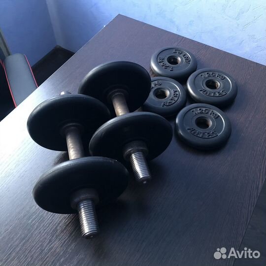 Гантели разборные