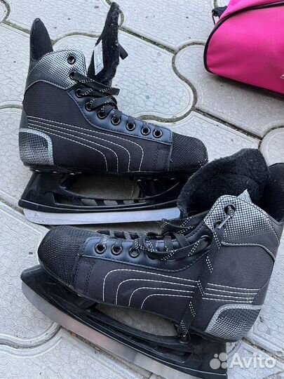 Коньки хоккейные 39 размер