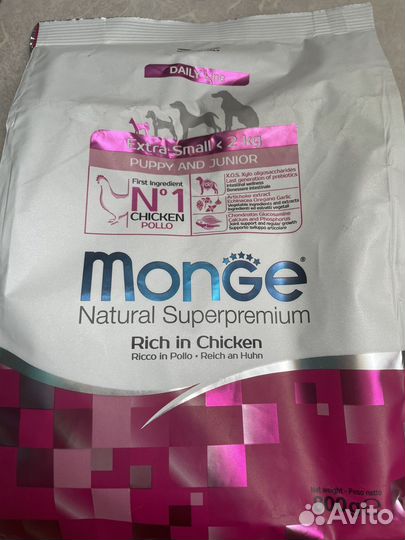Итальянский корм Monge