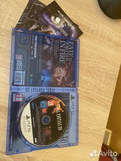 Final Fantasy 16 ps5 диск