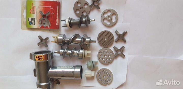 Запчасти к мясорубкам Бош.Зельмер.Филипс