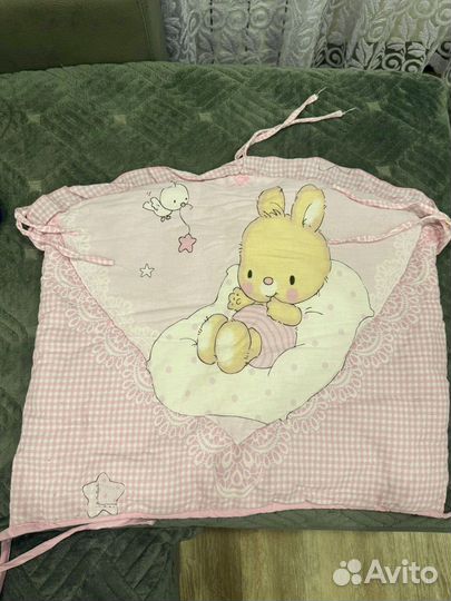 Комплект в кроватку для новорожденных