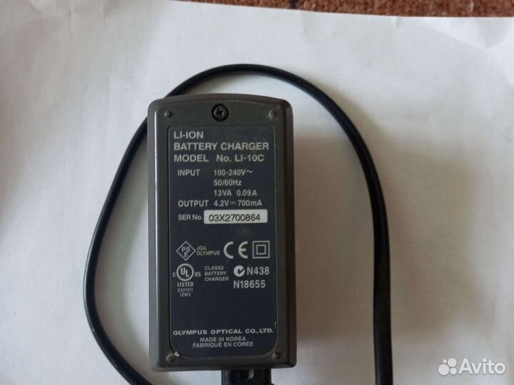 Зарядное устройство для Olympus