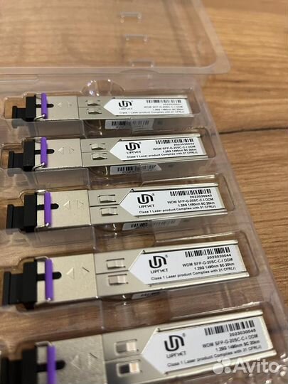 Оптический модуль SFP WDM(bidi) 1310/1490 нм 1,2