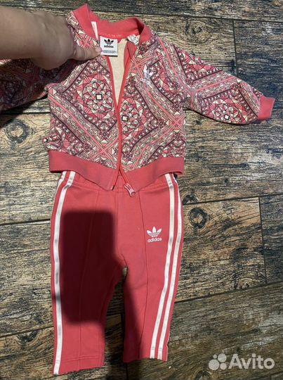 Платье + Костюм adidas для девочки