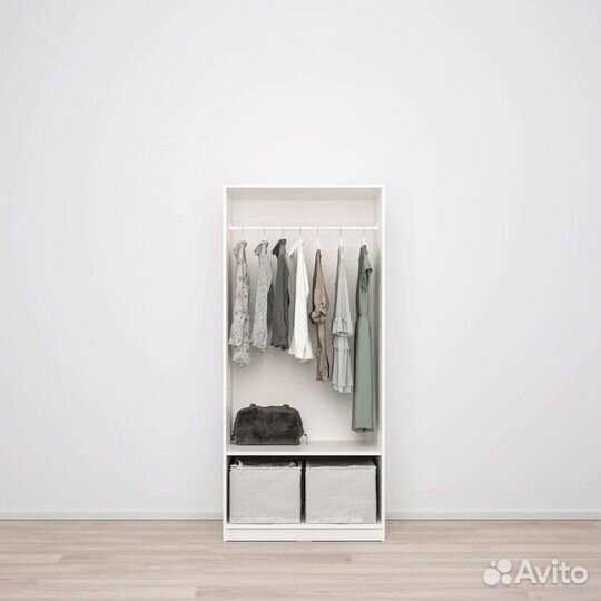 Шкаф клеппстад икея 2-створчатый