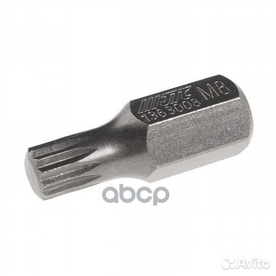 Бита spline М8Х30мм 10мм S2 JTC-1363008 JTC