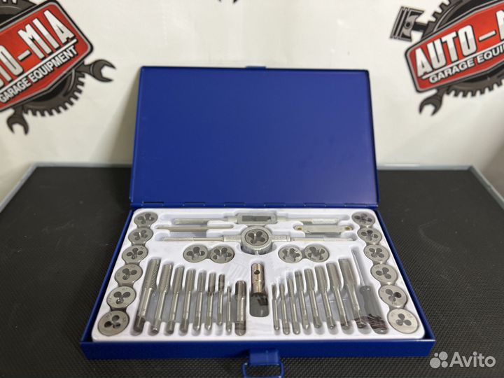 Набор метчиков И плашек метрический 40пр