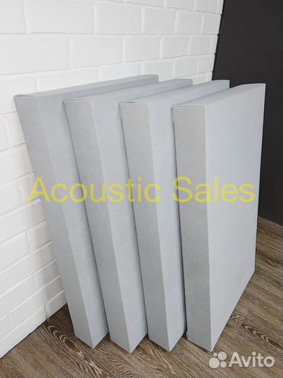 Акустические панели, диффузор, бас панели, trap