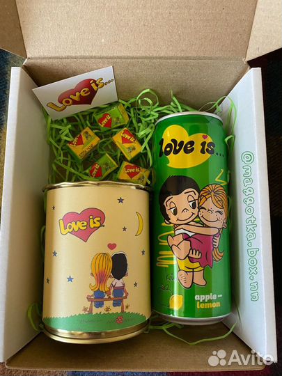 Подарочный набор love is