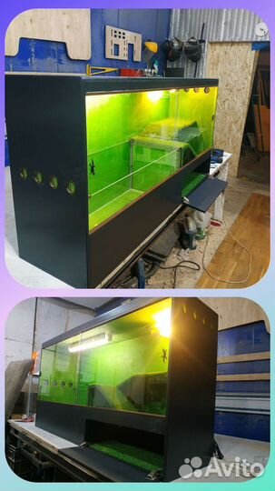 Террариумы из дерева для рептилий