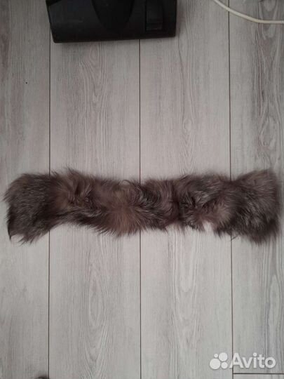 Воротник чернобурка