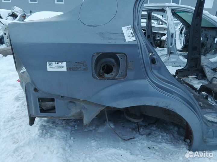 Крыло заднее правое Chevrolet Aveo T250 2005-2011