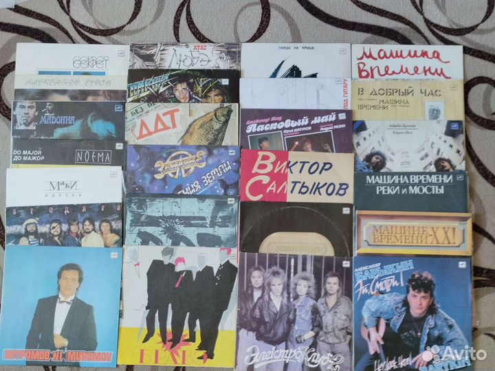 Виниловые пластинки русский рок