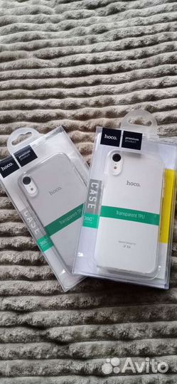 Чехол и защитное стекло на iPhone XR