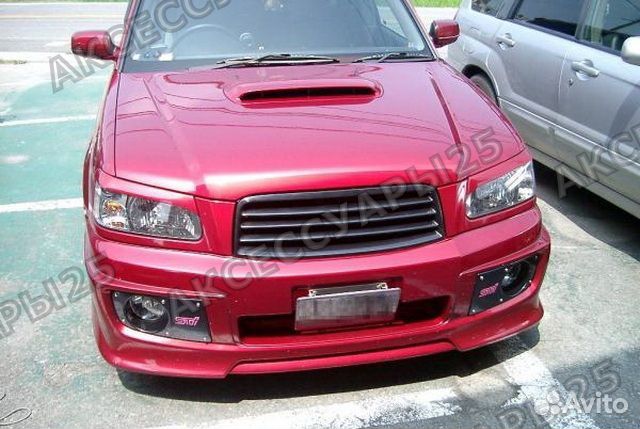 Реснички на фары Subaru Forester sg 2002-2005г