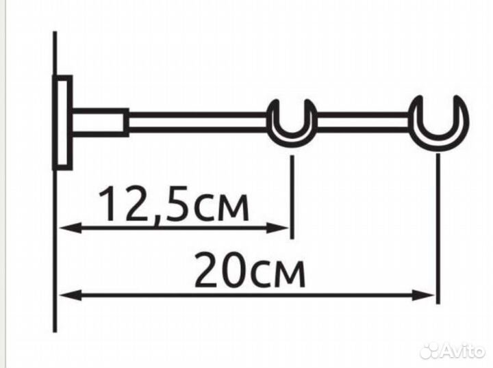 Карниз двухрядный 