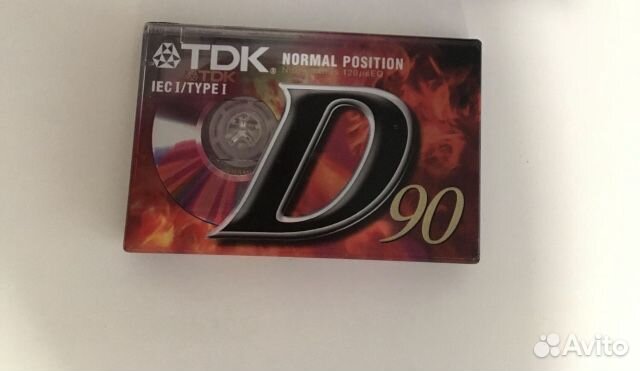 Аудиокассета TDK запечатанная