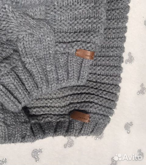 Шапка и снуд, no name новые