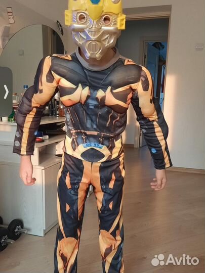 Костюм новогодний Бамблби 122-128